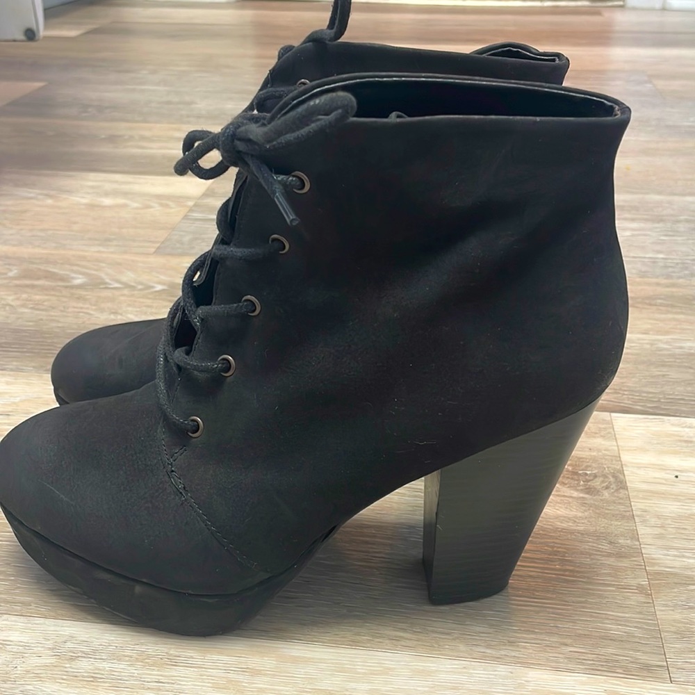 Black heels